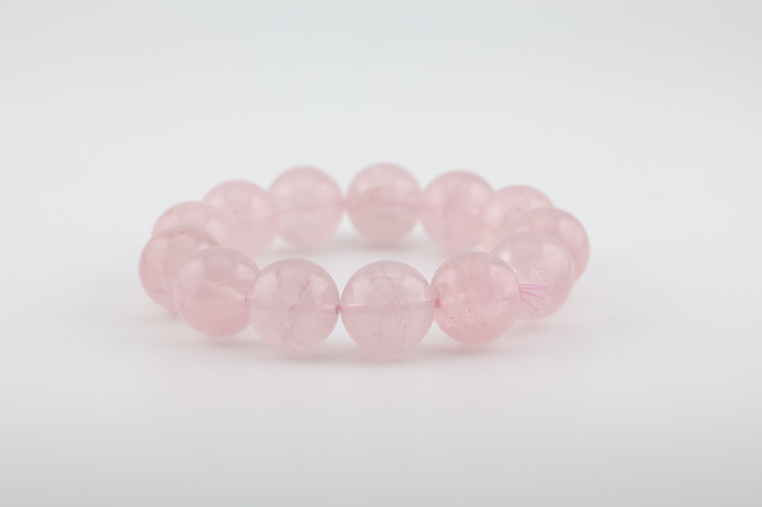 Rose Quartz Bead Bracelet