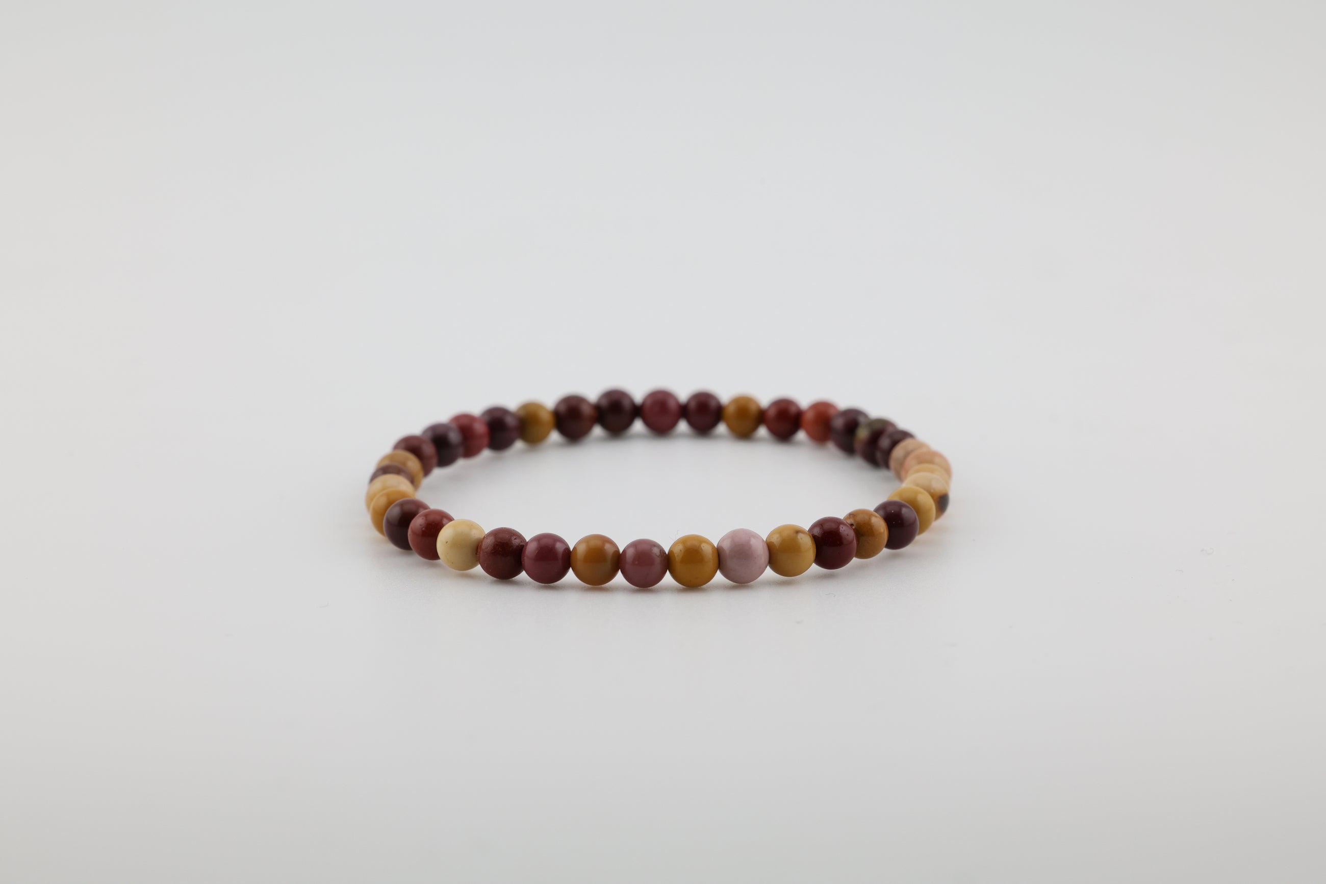 Mookaite Jasper Bead Bracelet