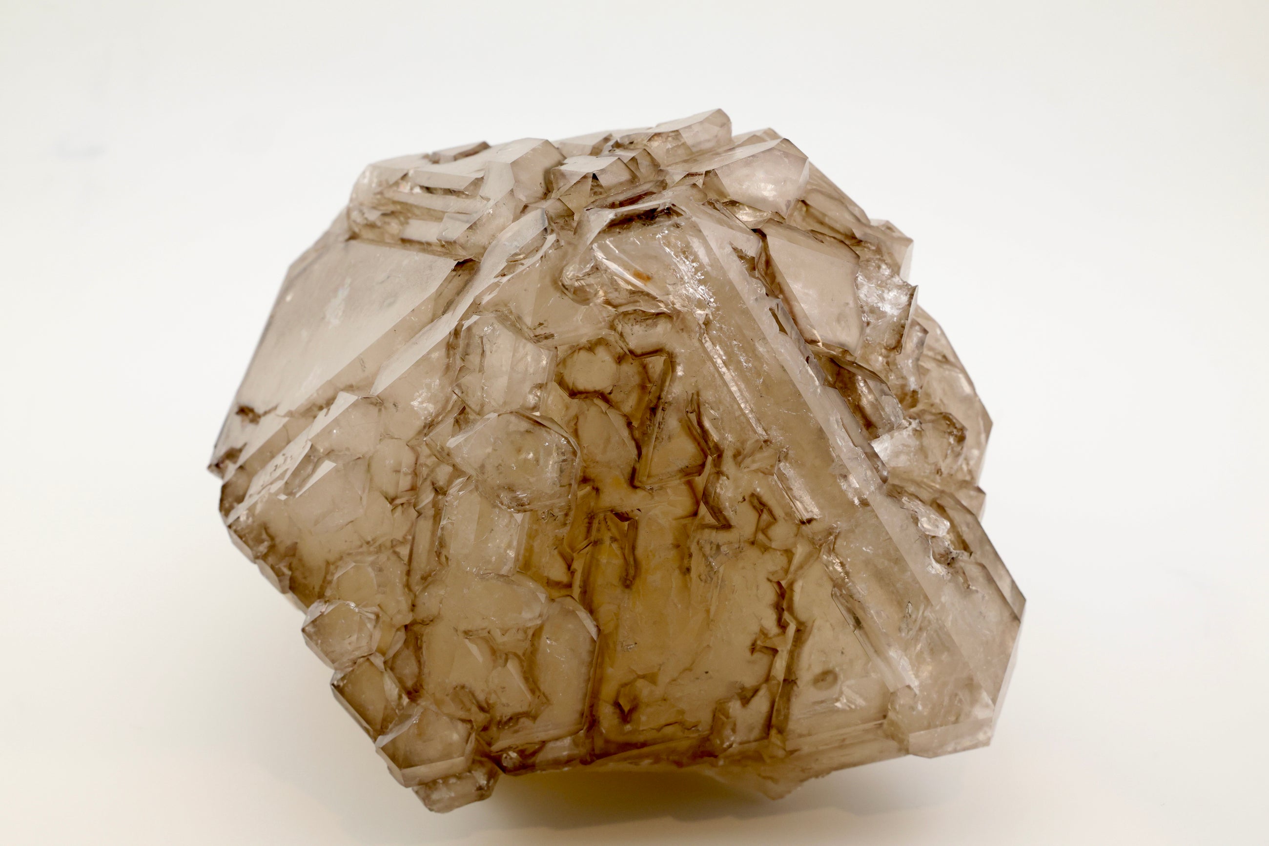 Smoky Quartz Point with Elestials