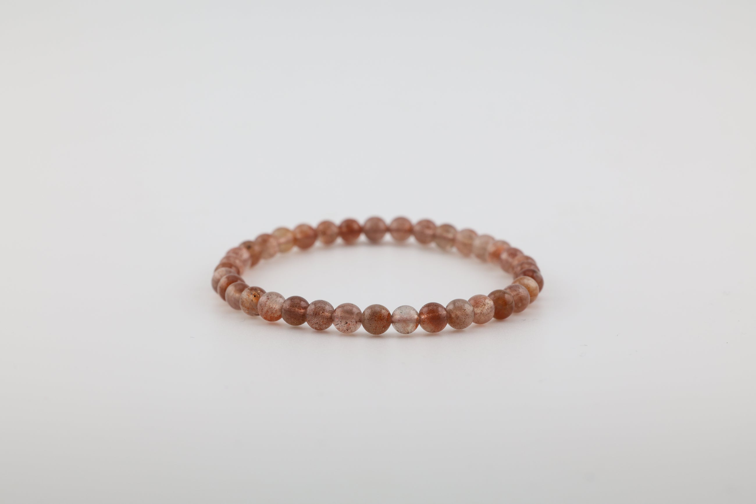 Fire Agate Bead Bracelet