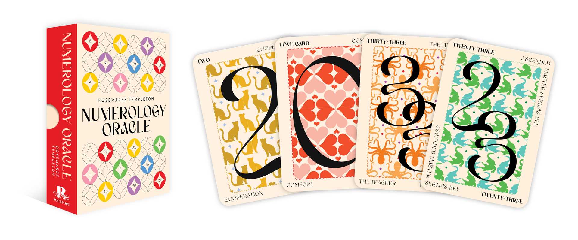 Numerology Oracle by Rosemaree Templeton: Flashcards; 96 pages / English