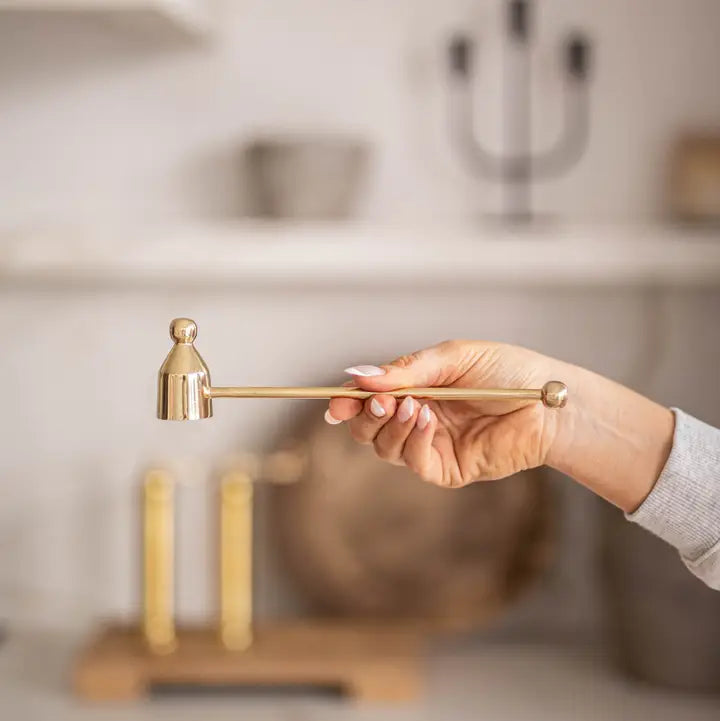 Luxury Gold Brass Candle Snuffer