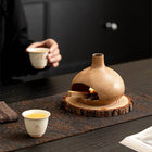 Gohobi Little Puff Ceramic Aromatherapy Fireplace Burner: Black