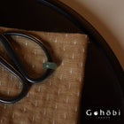 Gohobi Handmade Old Iron Tea Scissors – Portable Tea Ceremony Accessory: Light Green