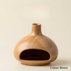 Gohobi Little Puff Ceramic Aromatherapy Fireplace Burner: White