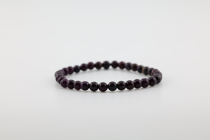 Garnet Bead Bracelet