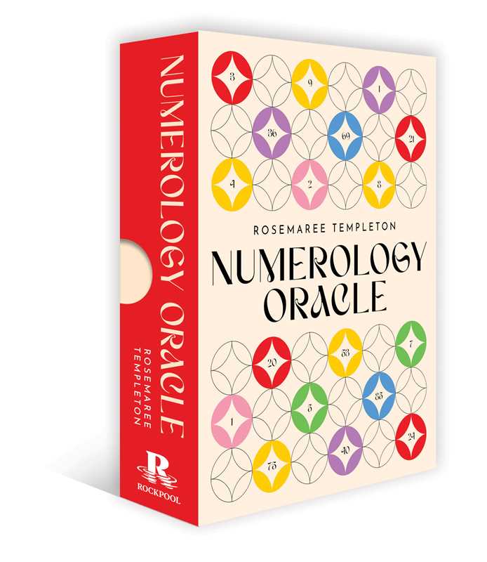 Numerology Oracle by Rosemaree Templeton: Flashcards; 96 pages / English