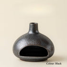 Gohobi Little Puff Ceramic Aromatherapy Fireplace Burner: Black