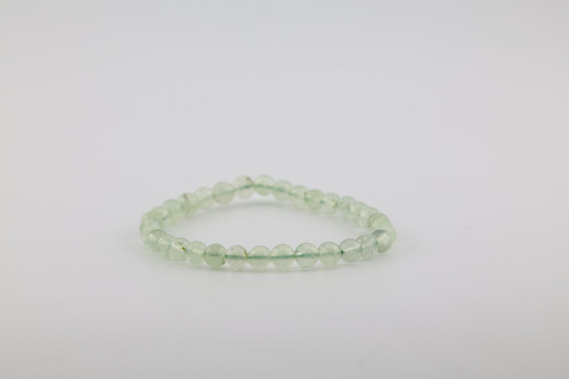 Prehnite Bead Bracelet