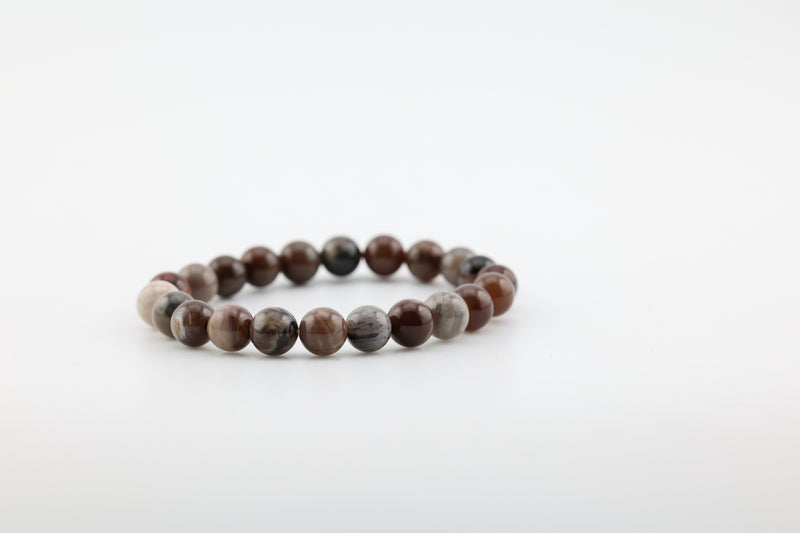Agate Bead Bracelet
