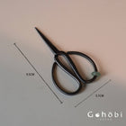 Gohobi Handmade Old Iron Tea Scissors – Portable Tea Ceremony Accessory: Light Green