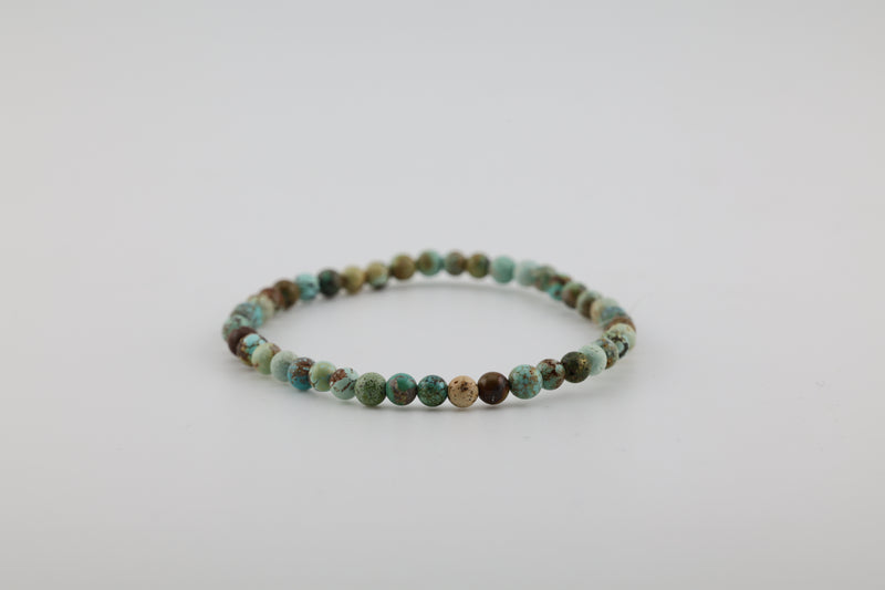 Turquoise Bead Bracelet