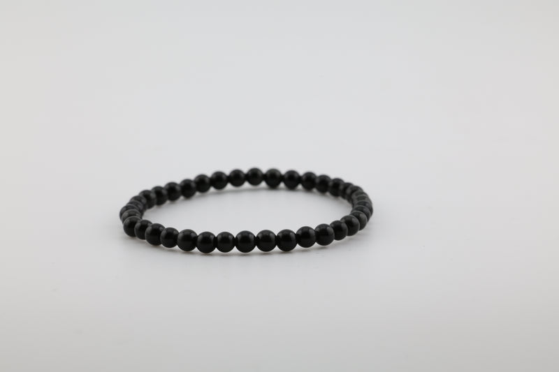 Black Tourmaline Bead Bracelet
