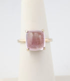 Kunzite Ring Sterling Silver