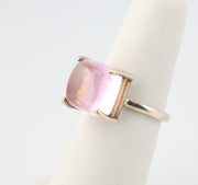 Kunzite Ring Sterling Silver