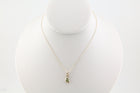 Moldavite Necklace Sterling Silver
