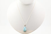 Larimar Necklace Sterling Silver