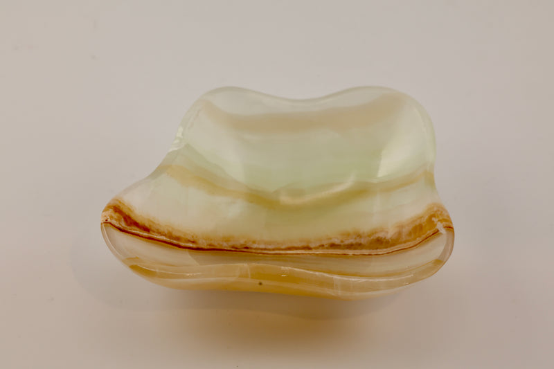 Amber Onyx Wavy Bowl Small