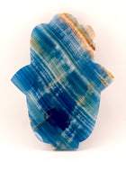 Blue Onyx Hamsa