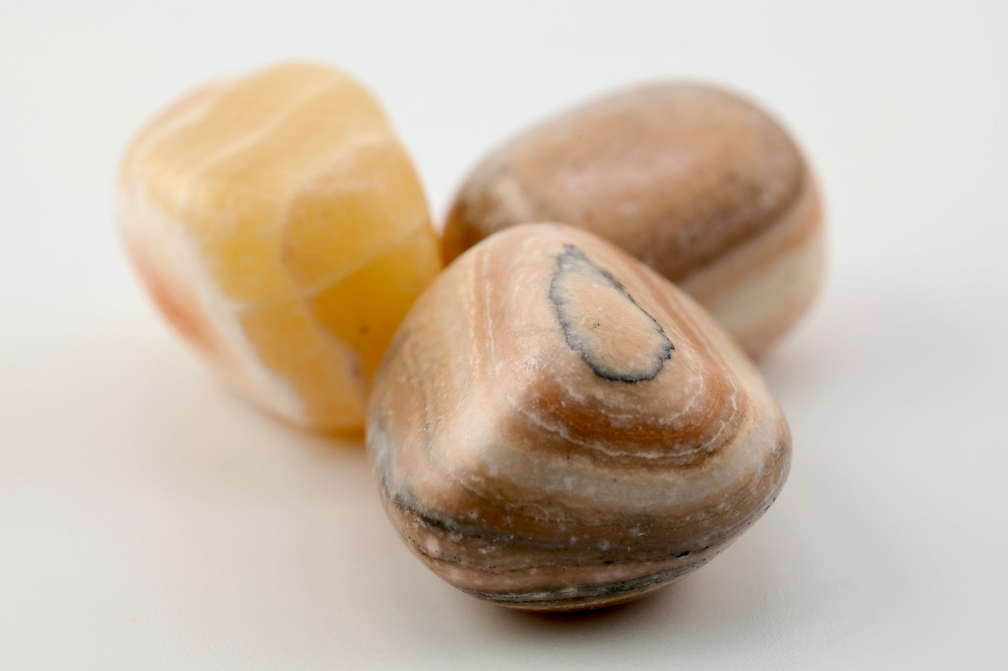 Zebra Calcite Tumble