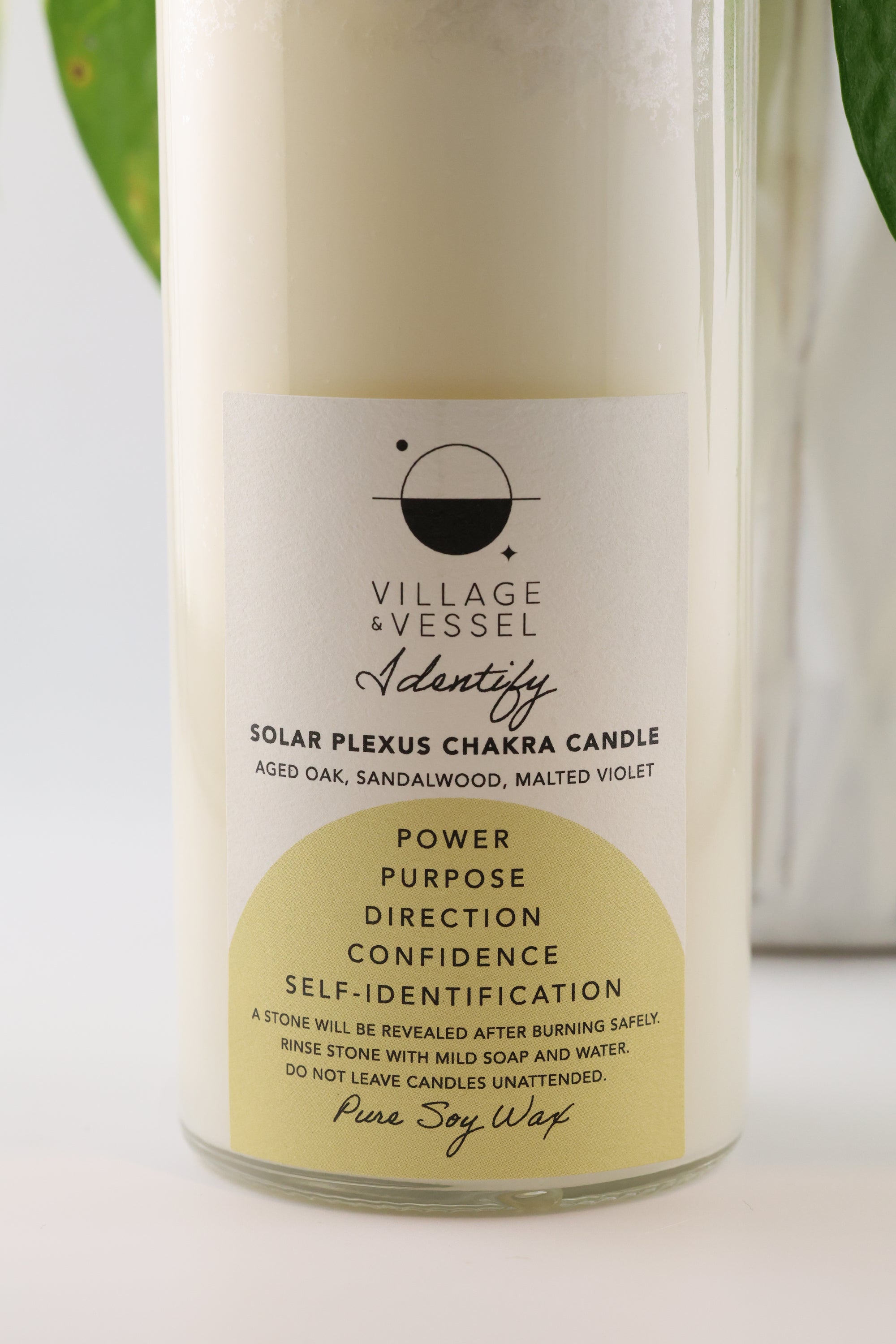 Identify - Solar Plexus Chakra Candle