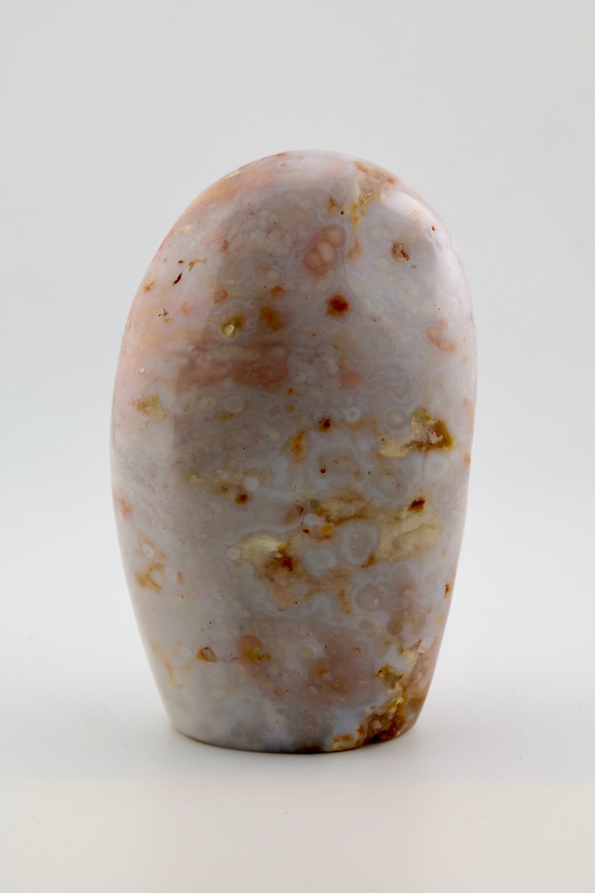 Flower Agate Freeform Cutbase