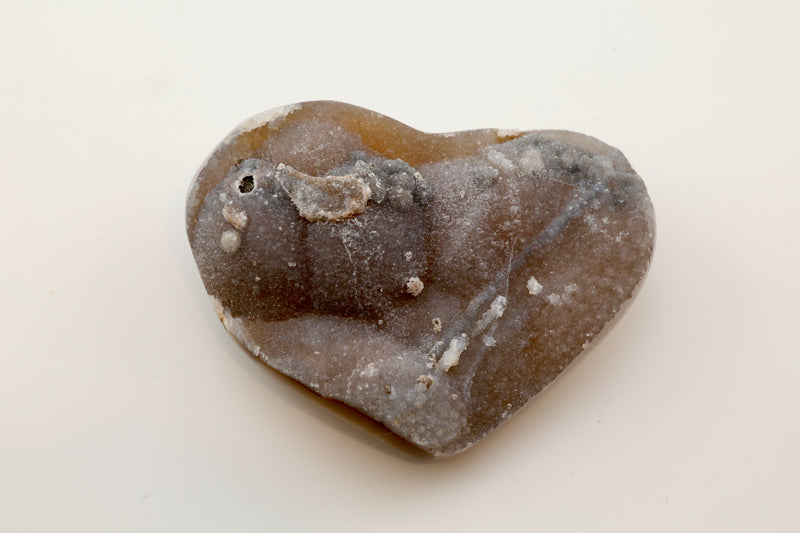 Flower Agate Heart