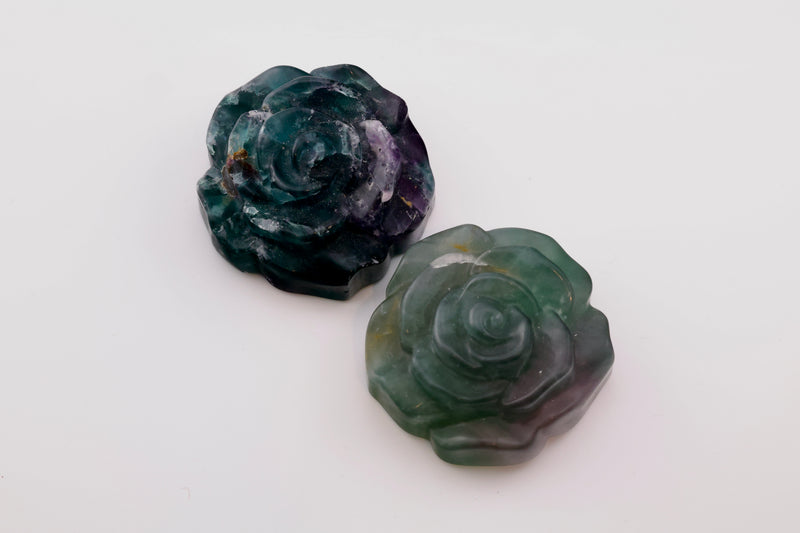 Rainbow Fluorite Flower