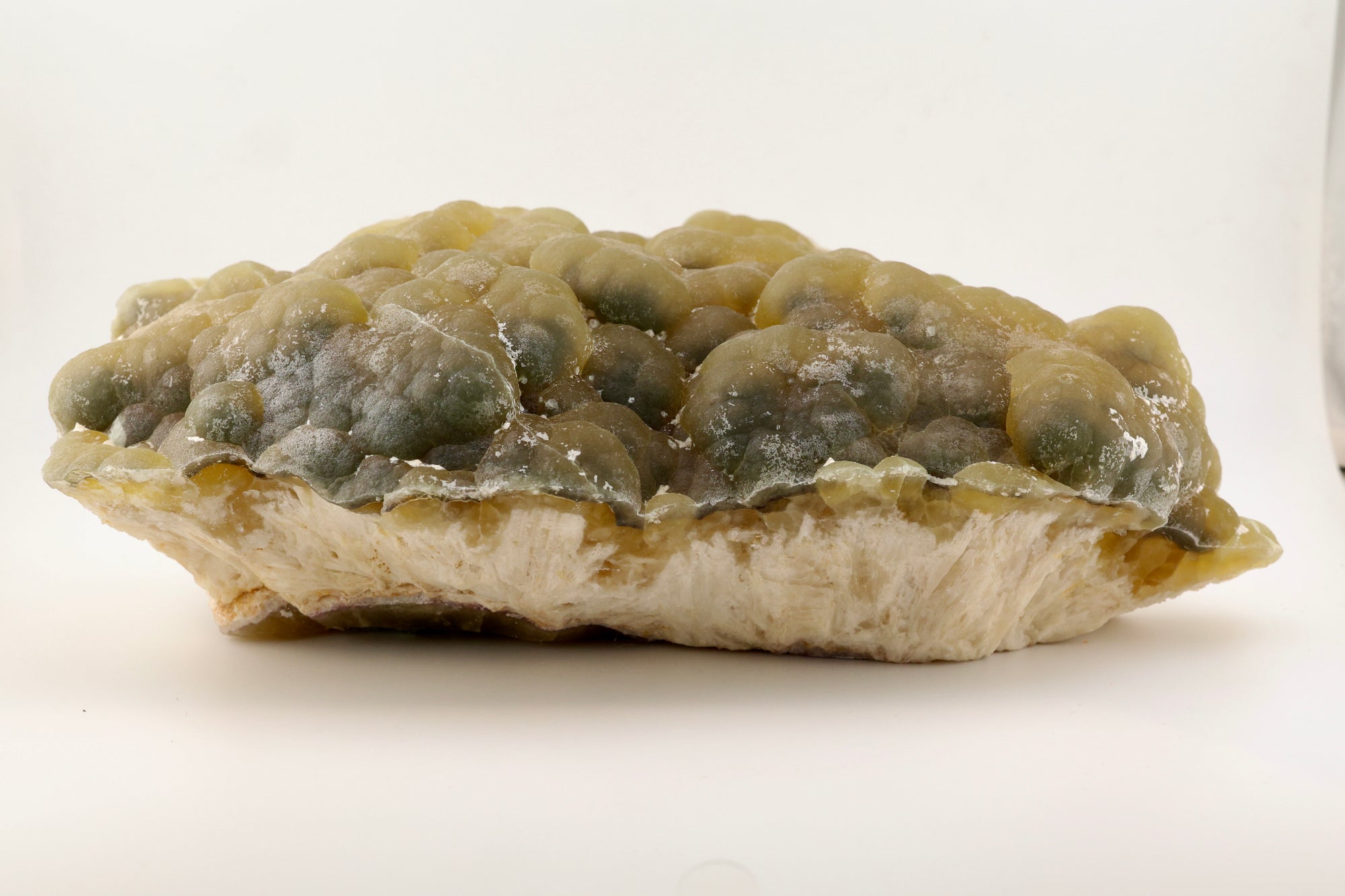 Yellow Fluorite with Navy Freeform, botryoidal