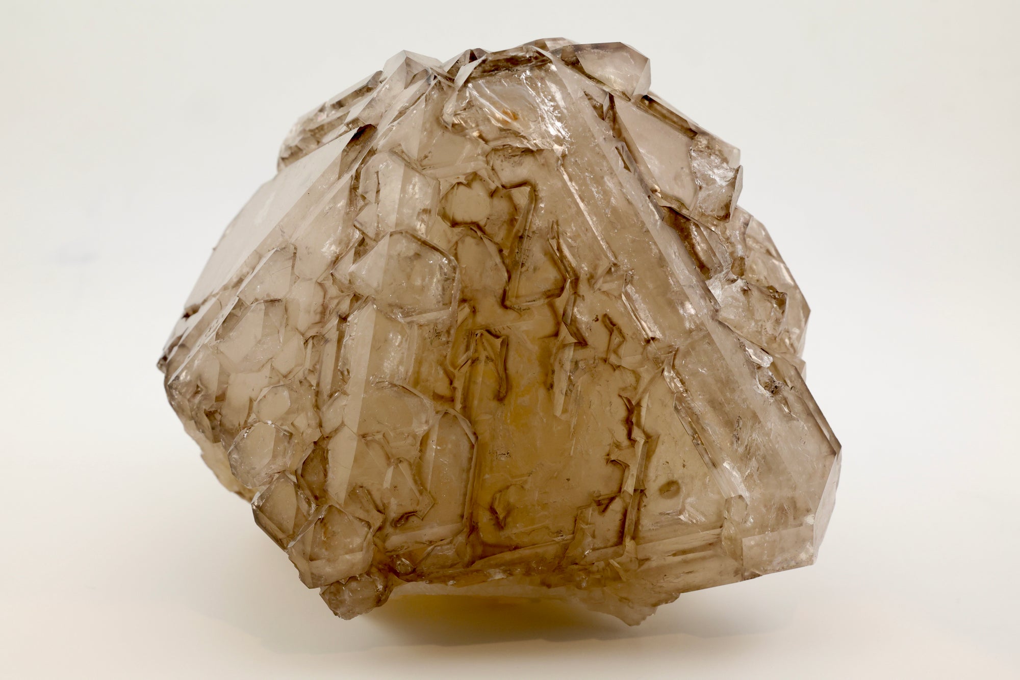 Smoky Quartz Point with Elestials
