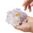 Gohobi Handmade Floral Incense Holder 007 - Purple Peony