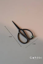 Gohobi Handmade Old Iron Tea Scissors – Portable Tea Ceremony Accessory: Light Green