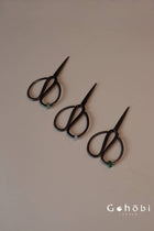 Gohobi Handmade Old Iron Tea Scissors – Portable Tea Ceremony Accessory: Light Green