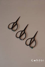 Gohobi Handmade Old Iron Tea Scissors – Portable Tea Ceremony Accessory: Light Green