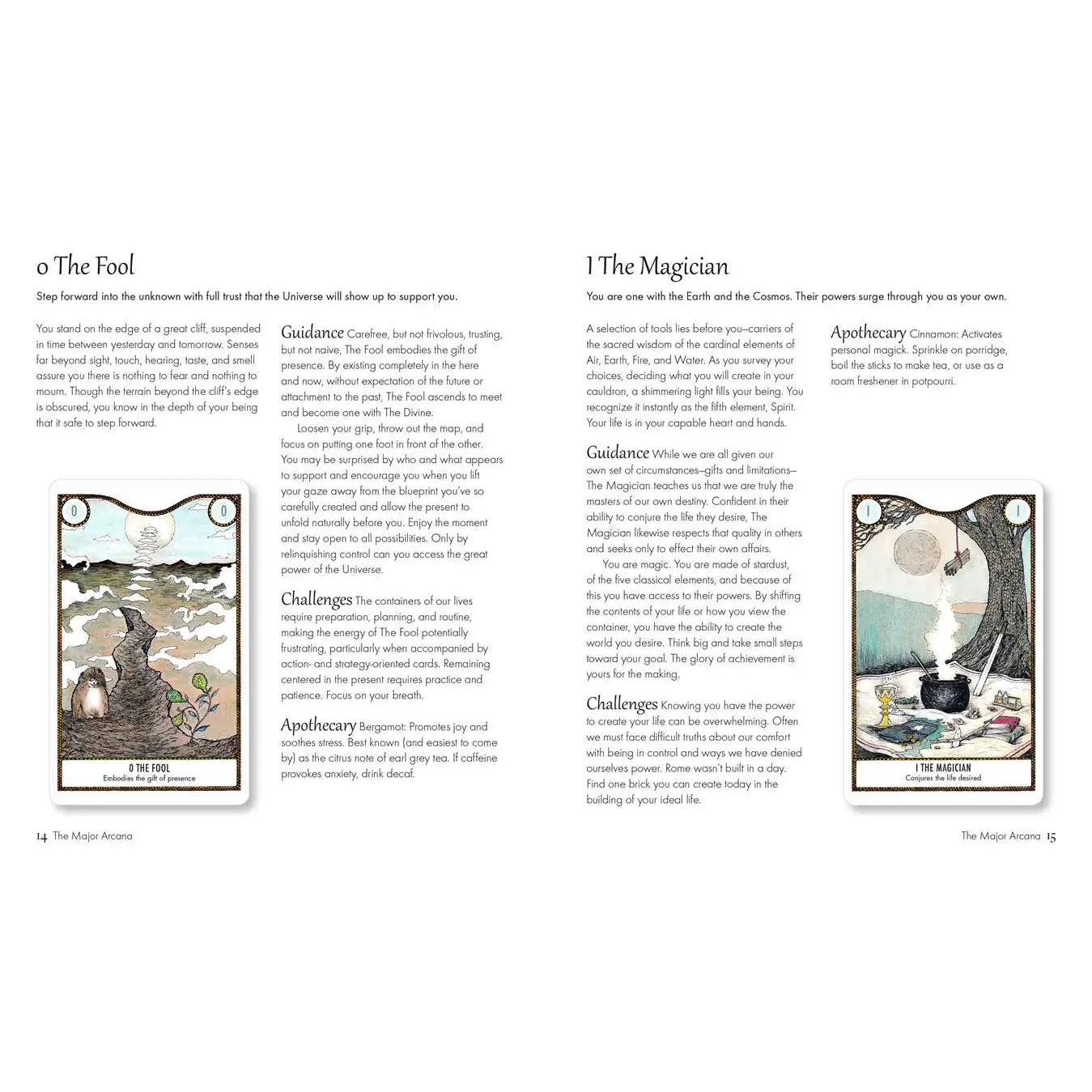 Elemental Power Tarot by Melinda Lee Holm: Mixed Media; 64 pages, English