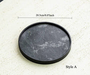 Gohobi Wabi-Sabi Stone Panel Tea Tray: Style G