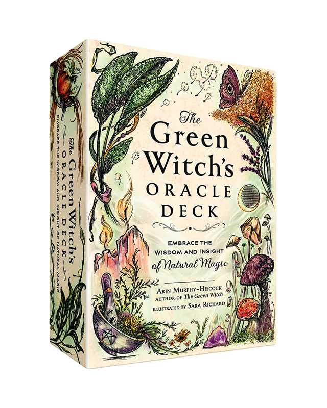 Green Witch's Oracle Deck by Arin Murphy-Hiscock: Flashcards; 100 pages, English